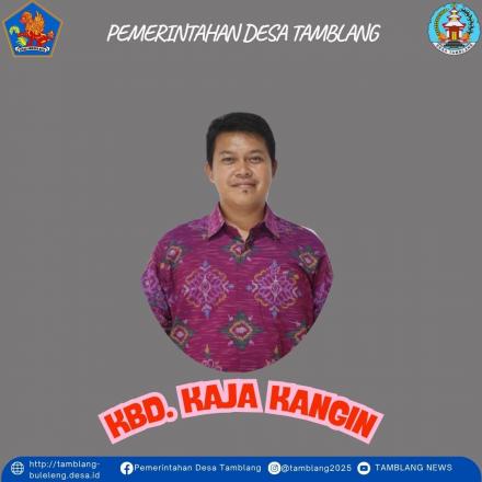 Kelian Banjar Dinas Kaja Kangin